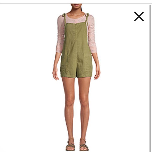 Arizona Sleeveless Shortalls - Picture 1 of 12